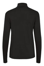 Load image into Gallery viewer, Hanadi rollneck, black