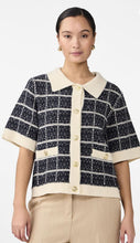 Load image into Gallery viewer, Yaslivia Knit Cardigan, navy/birch