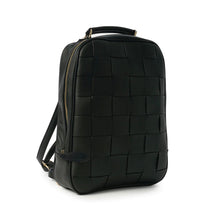 Load image into Gallery viewer, Braided Strap Ravenna Backpack Black