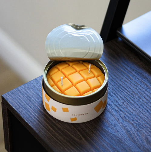 Gourmet Food Candle, mango bowl