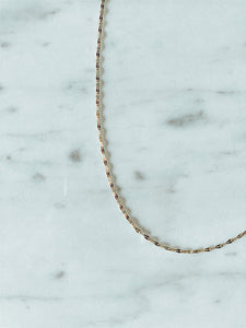 Simple Gold Necklace