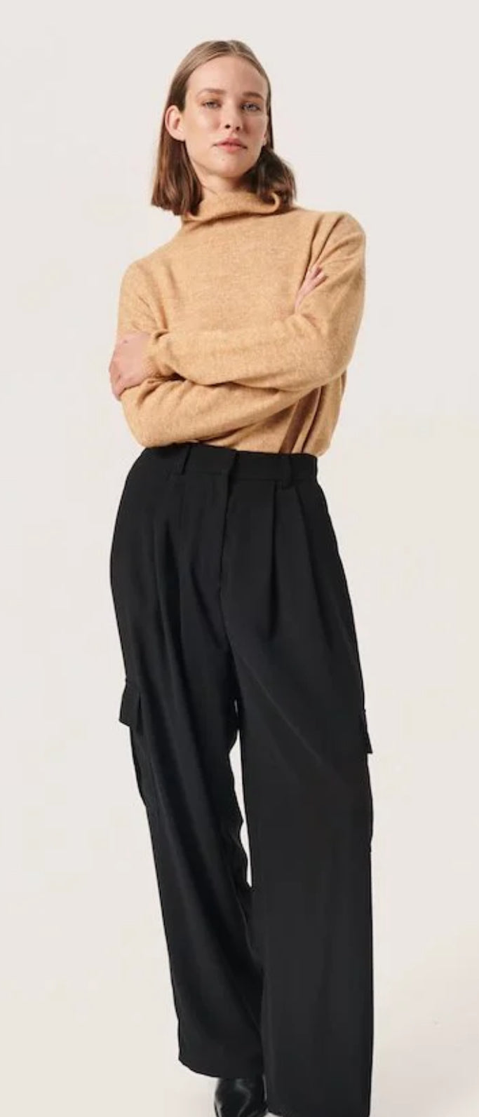 Shirley Cargo Pants, black