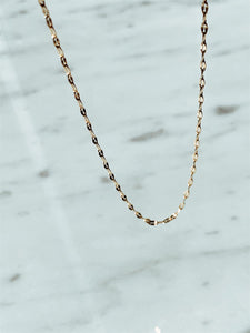 Simple Gold Necklace