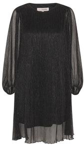 Fiba Dress, black/silver
