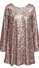 Load image into Gallery viewer, Sequin Dress, rose