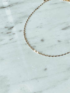 Simple Gold Necklace