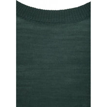 Load image into Gallery viewer, Rose Knit Pullover, hunter green