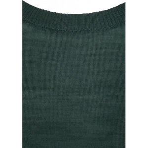 Rose Knit Pullover, hunter green