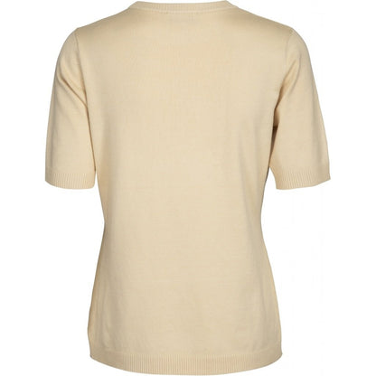 Pamela Knit Tee, broken white
