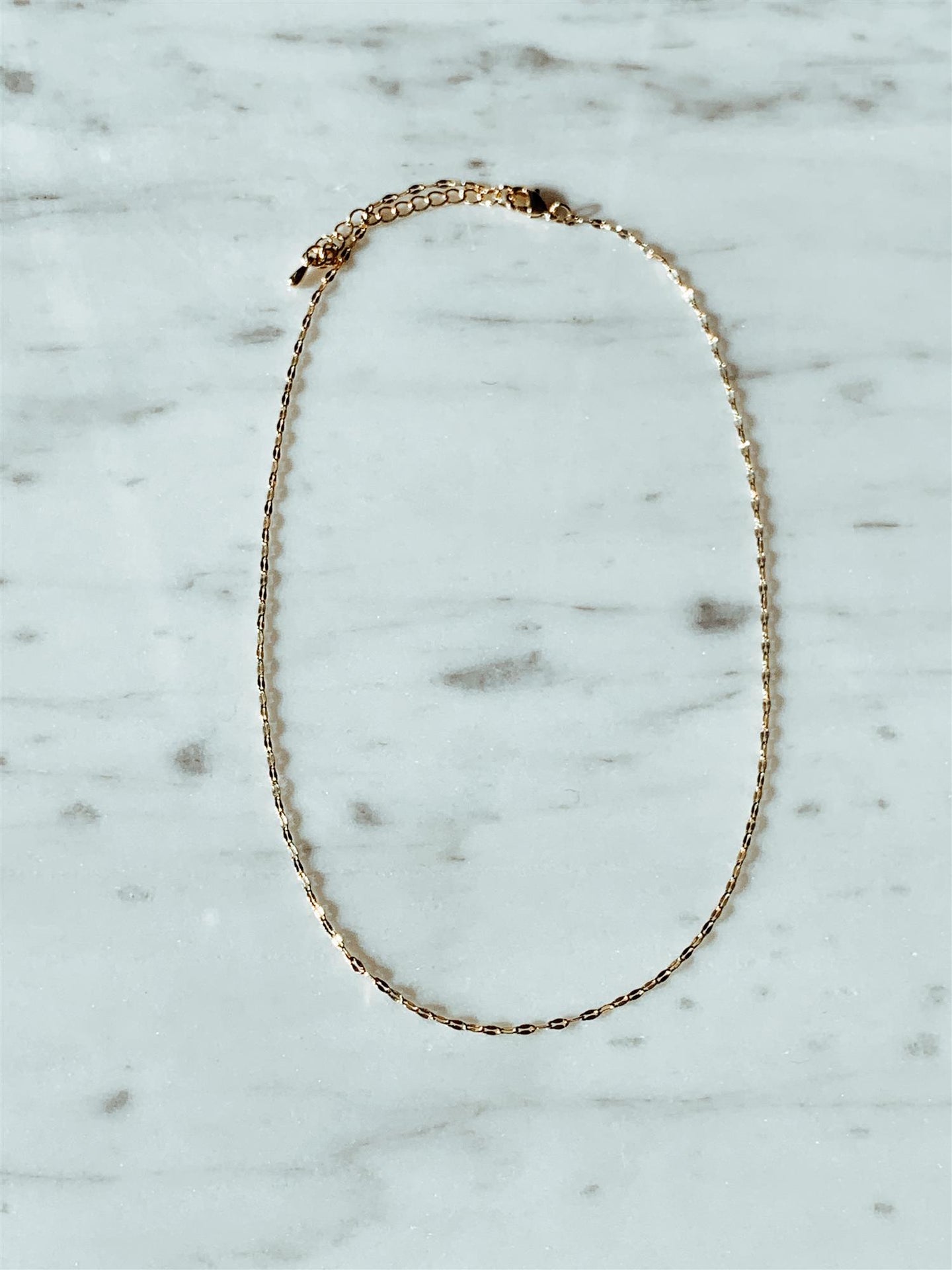 Simple Gold Necklace