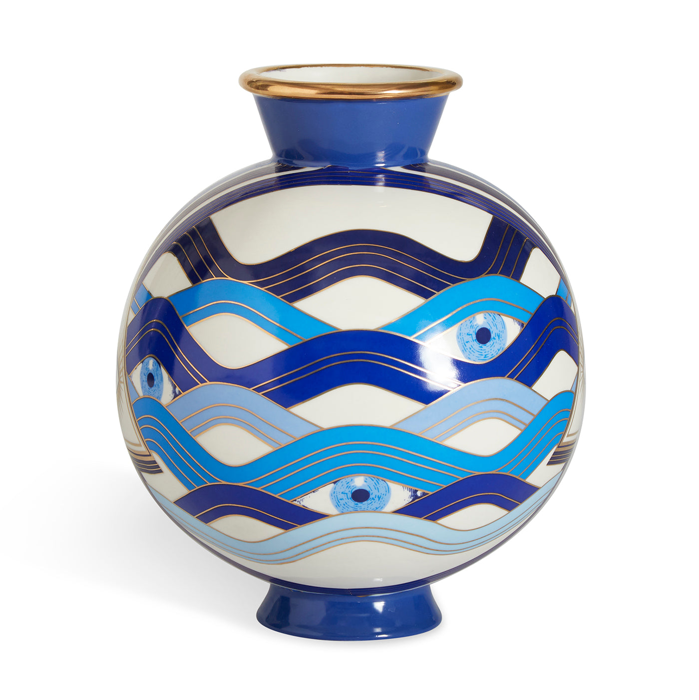 Druggist Eye Delft Vase