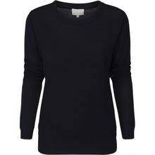 Load image into Gallery viewer, Rose Knit Pullover, black