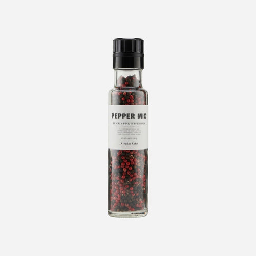 Peppermiks, sort- og rosépepper