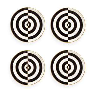 Op Art Coasters, sett m/4