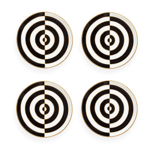 Op Art Coasters, sett m/4