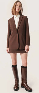 Corinne Ozark Blazer, hot fudge