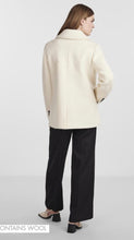 Load image into Gallery viewer, Yasinferno Wool Mix Jacket, star white