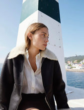 Load image into Gallery viewer, Jody Aviator Jacket, STUDIO, black
