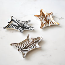 Load image into Gallery viewer, Zebra Stacking Dish - Gold - 20052