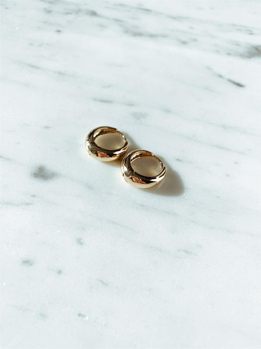 Teardrop Hoops - 10mm
