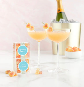 Vingummi, peach bellini