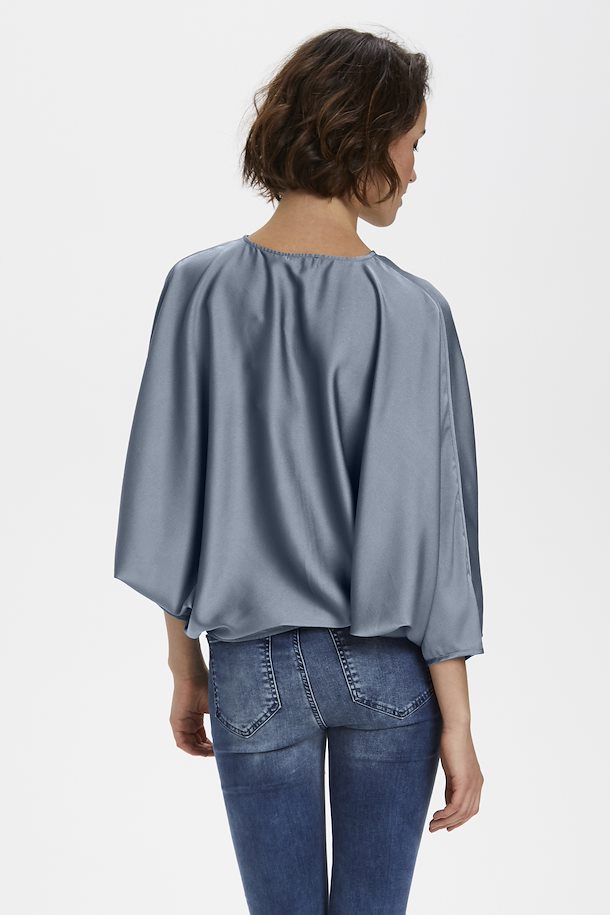 Veria Blouse 3/4, flint stone