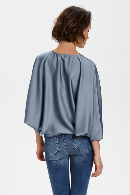 Veria Blouse 3/4, flint stone