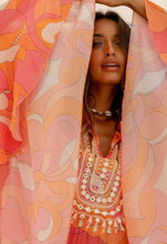 Load image into Gallery viewer, Rachel Kaftan, pink orange