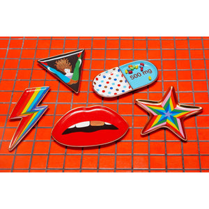 Technicolor Star trinket tray