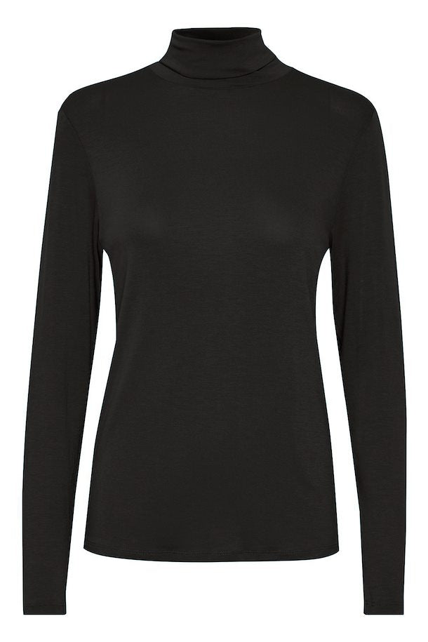 Hanadi rollneck, black