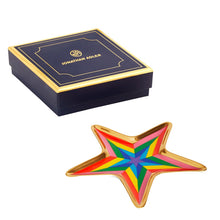 Load image into Gallery viewer, Technicolor Star trinket tray