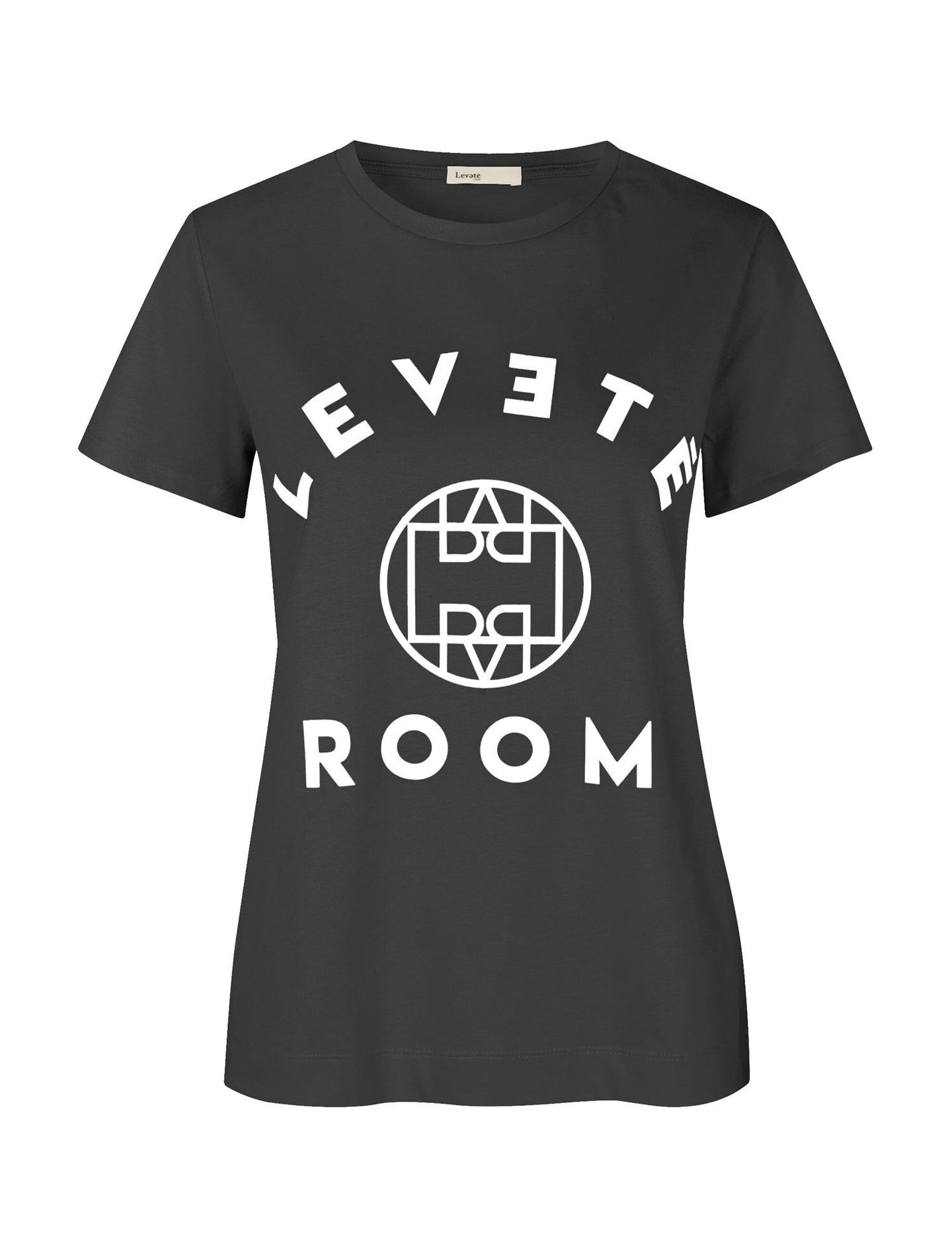 Isaline 1 T-Shirt, black/creme print