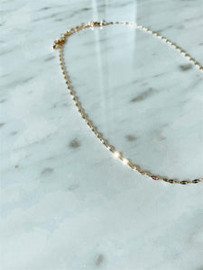 Simple Gold Necklace