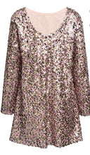 Load image into Gallery viewer, Sequin Dress, rose