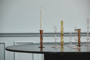 Chiros Candleholder, L, light pink