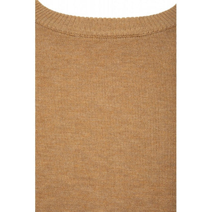 Pamela Knit Tee, almond melange